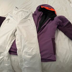 Helly Hansen Snow Set XS/164/14 Purple and White